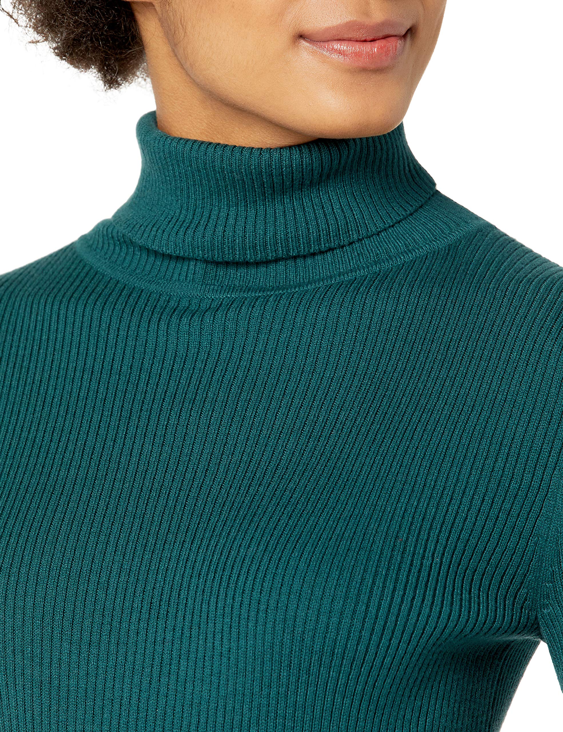 Amazon Essentials Donna Maglione Dolcevita Leggero a Maniche Lunghe vestibilità Aderente