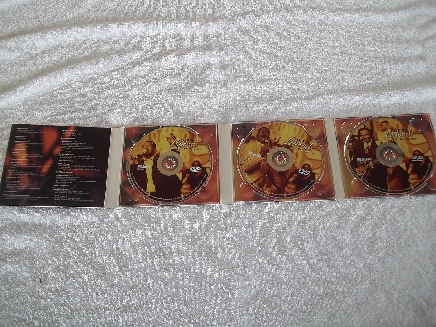 Flash Deals - 80% OFF Gospel Legends 3-DVD Boxed Set!