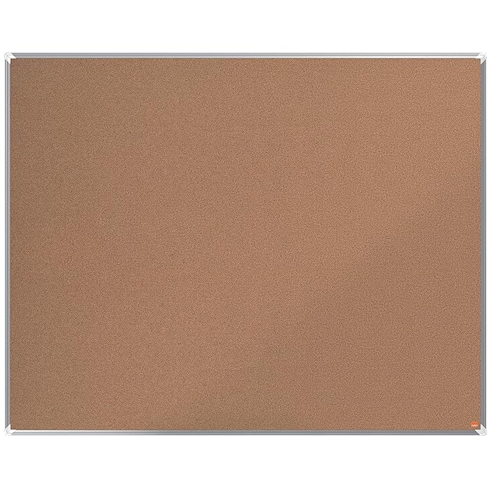 Buy Nobo Cork Notice Board, 1500 x 1200 mm, Aluminium Trim, Self