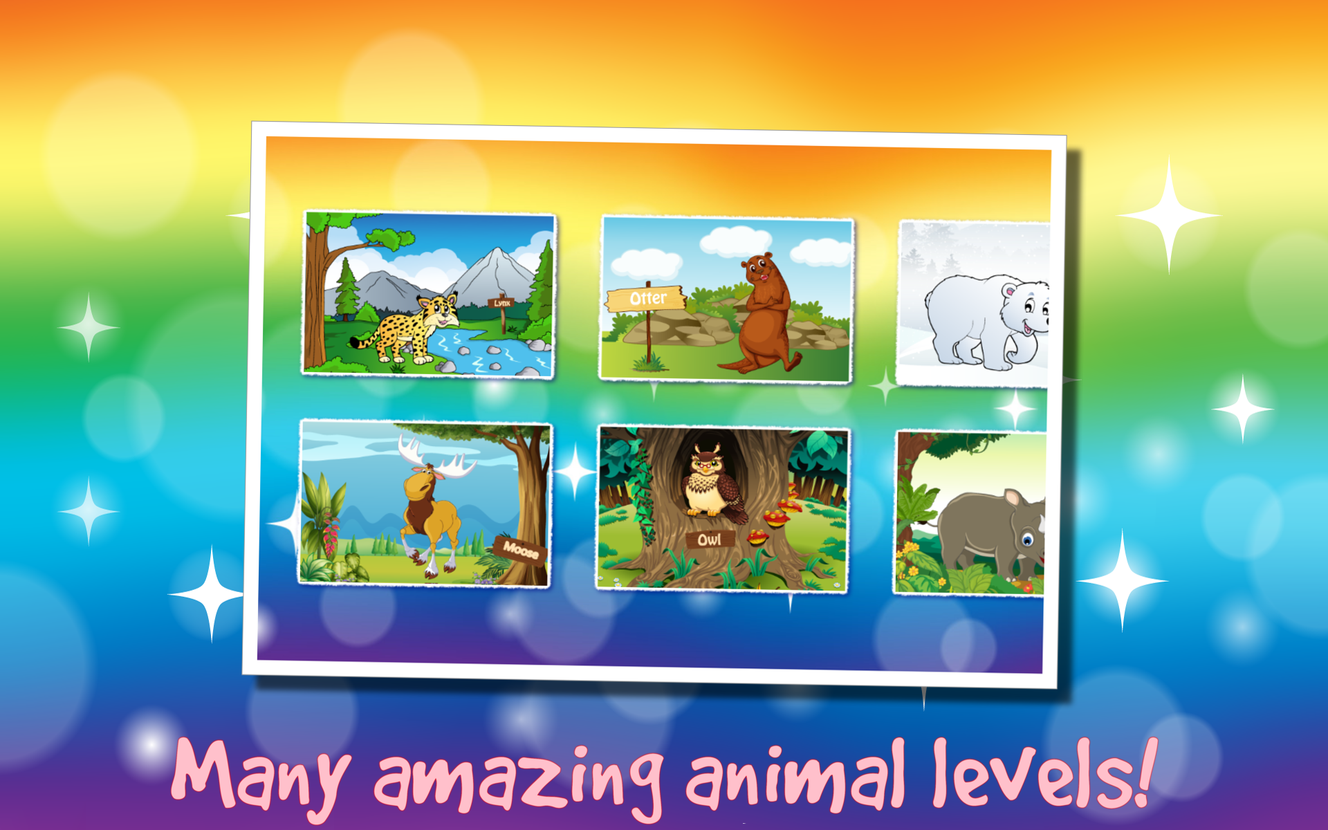 Kids Animals Scratch & Color 2 Amazing Wild Animals Safari at the Zoo