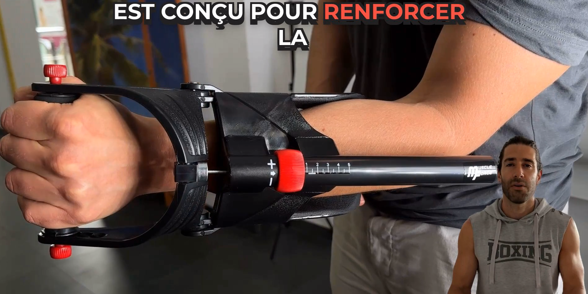 Entraîneur De Préhension Réglable Avec Compteur - 5 à 100 Kg