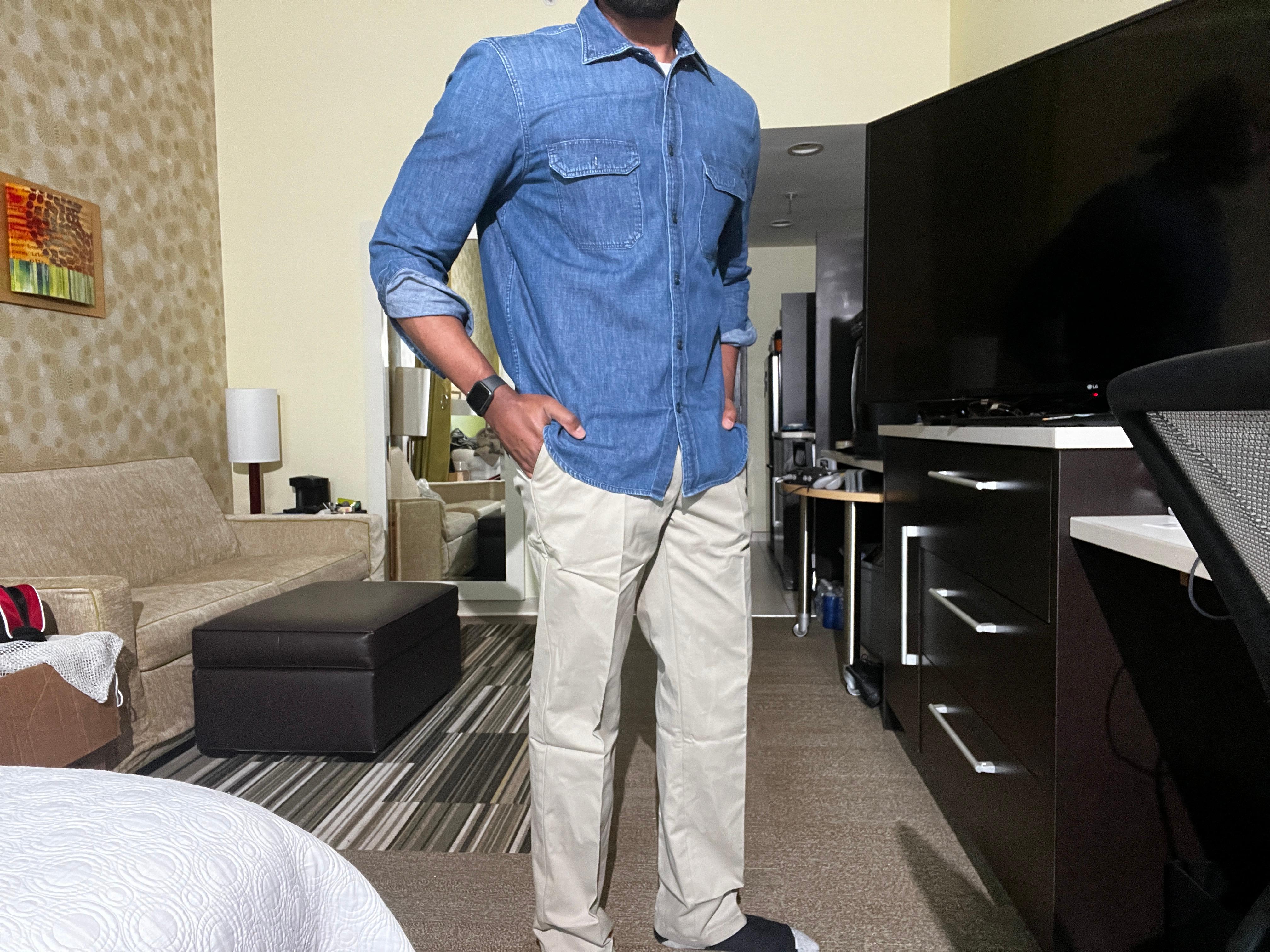 Watch Review of Amazon Essentials Men's Classic-Fit Pants on Amazon Live
