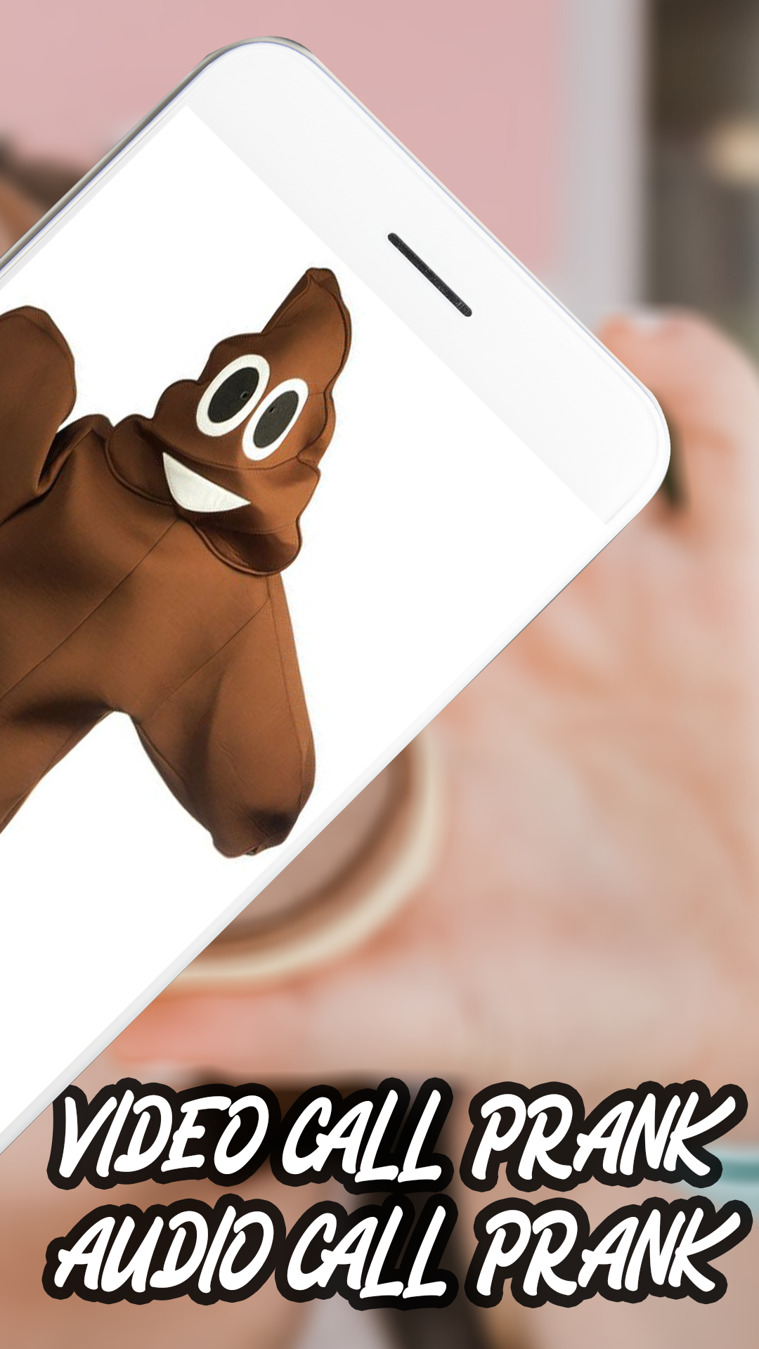 Poop Fake Video Call Prank Video Call & Voice Call Poop Game Prank