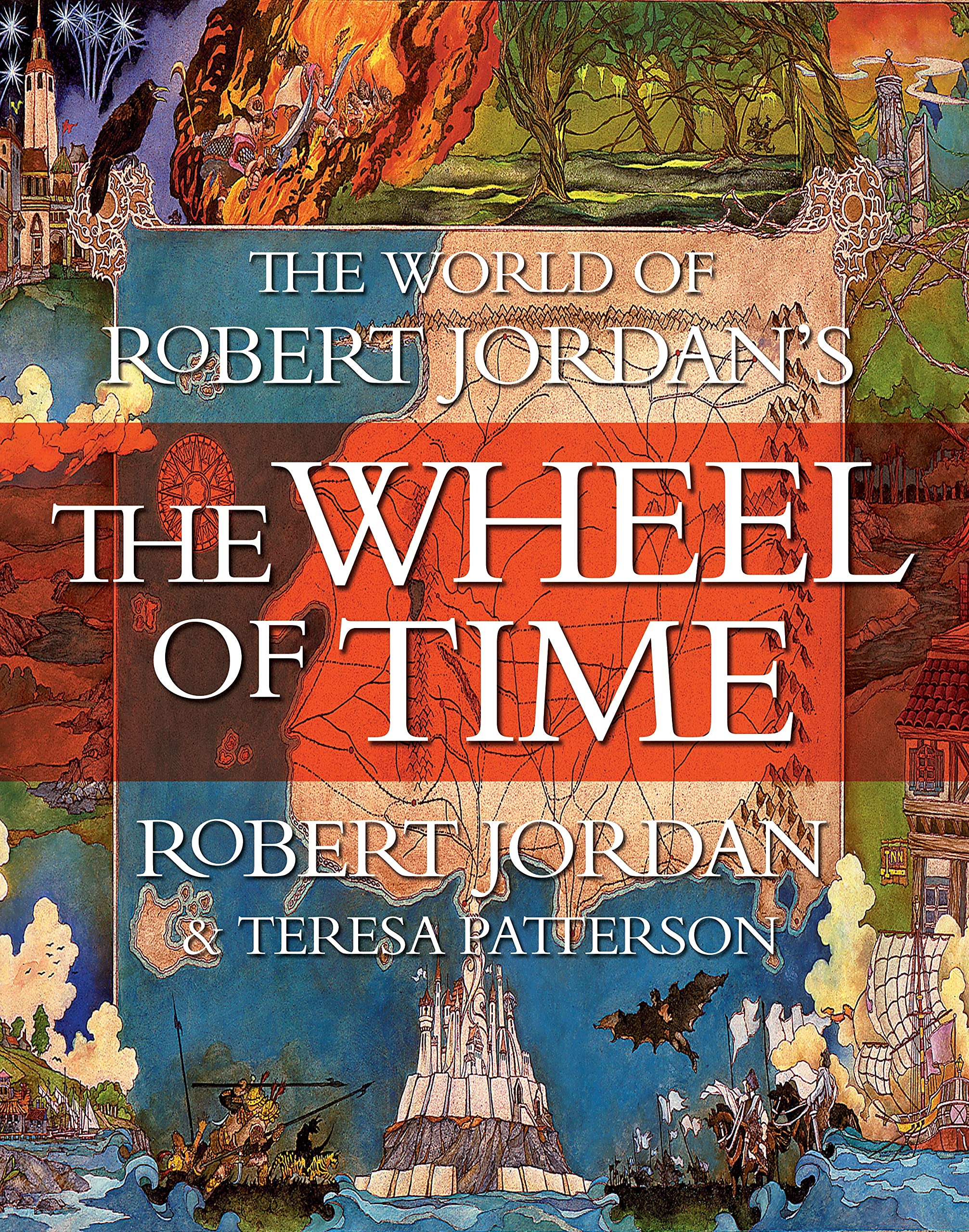 The Wheel of Time Robert Jordan livre guide fantasy anglais collection