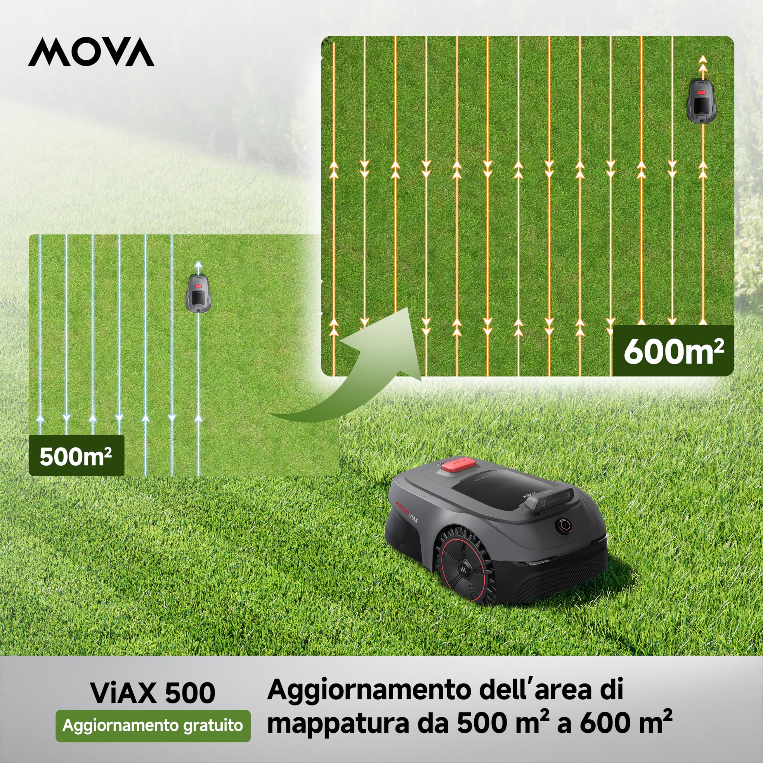 MOVA ViAX 500 Robot Tagliaerba — immagine 2 di 15