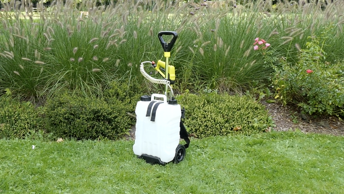 Pulvérisateur Électrique De Jardin Avec 3 Buses Et 3M De Tuyau, USB