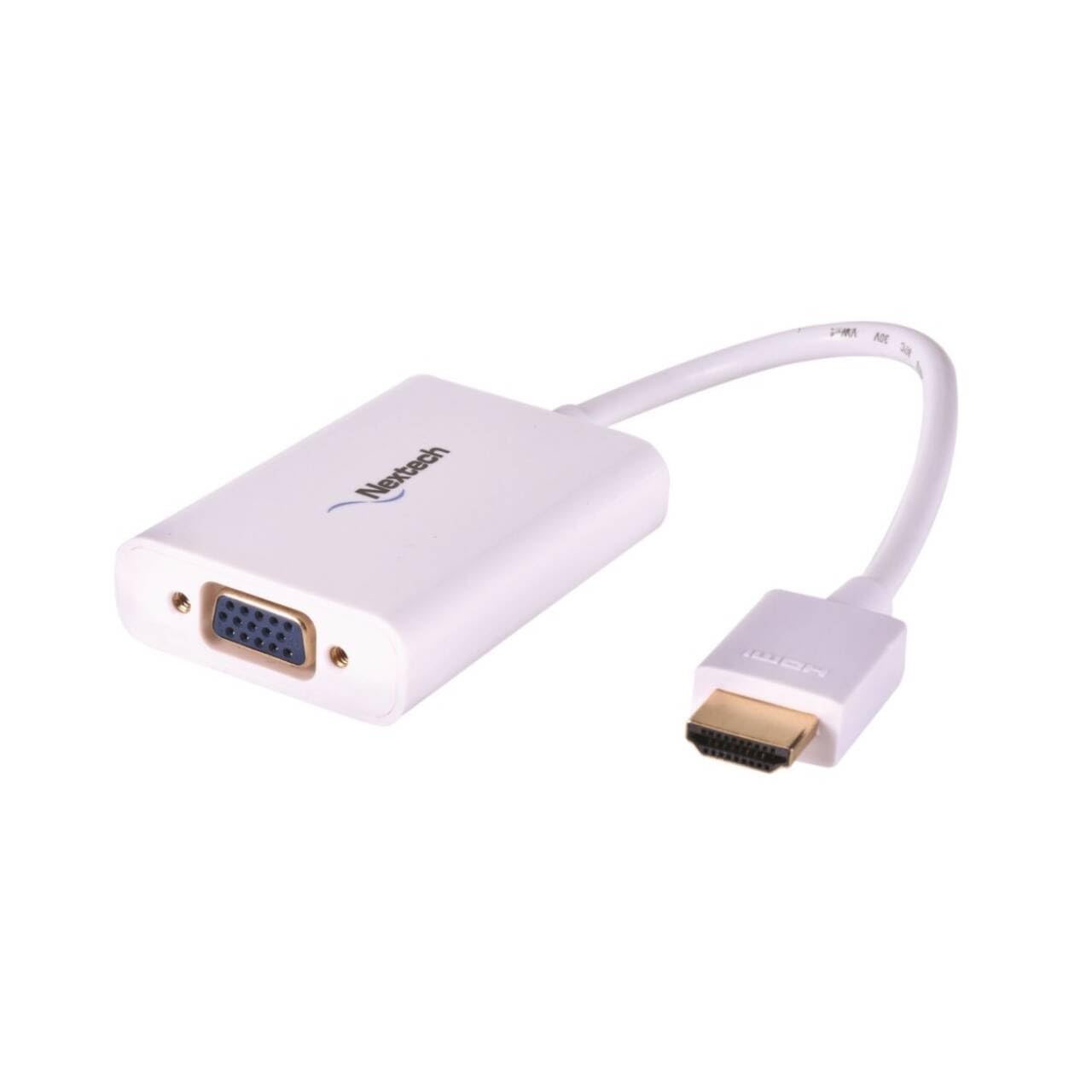 Nextech HDMI (Male) to VGA (Female) Adapter with Micro USB Power Audio Output - NA28-image-25