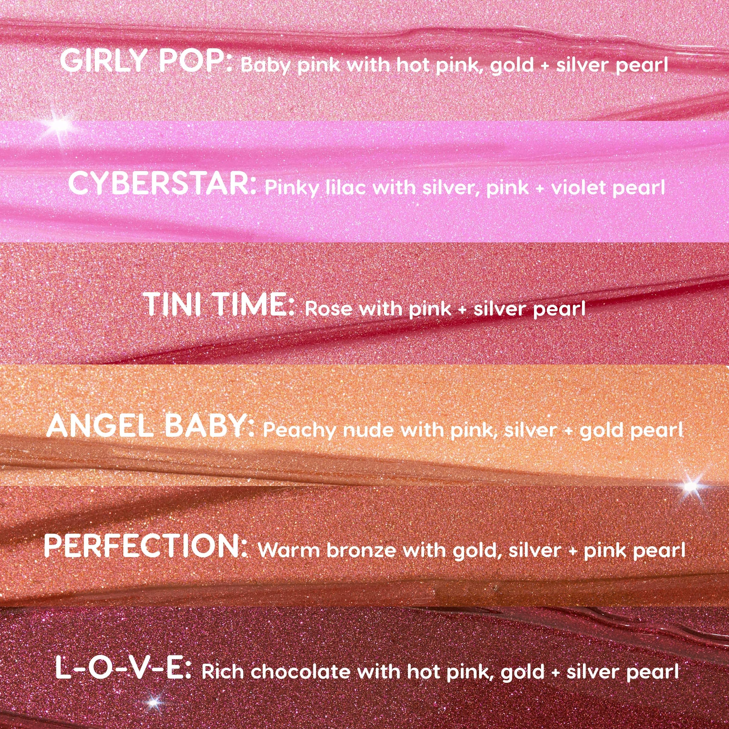 ColourPop So Juicy Plumping Lip Gloss Balm - Hydrating Lip Gloss & Balm with Peptides & Pearl Finish - Non-Sticky Formula - Visibly Plumps Lips & Delivers Buildable Color - Tini Time (0.07 oz)
