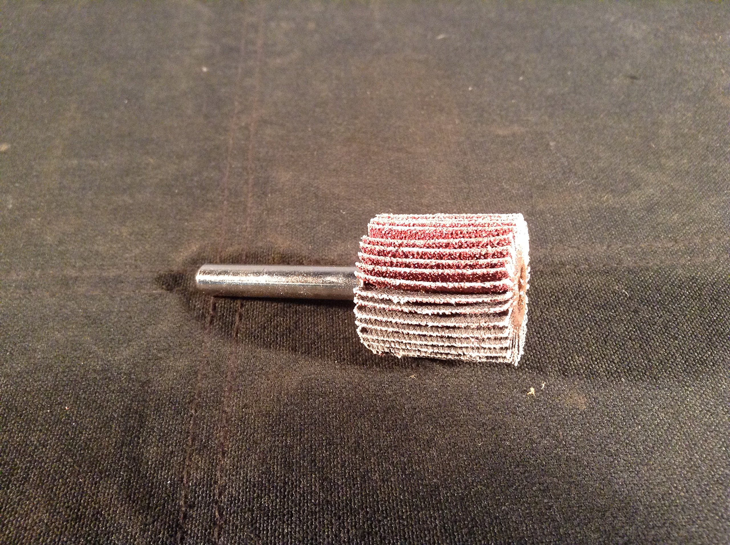 Eco Edge 5-Pack 1-Inch Aluminum Oxide Shank Mounted Abrasive Flap Wheels 1 X1 X1 4 180 Grit Fits All Power Drills - Foto 8