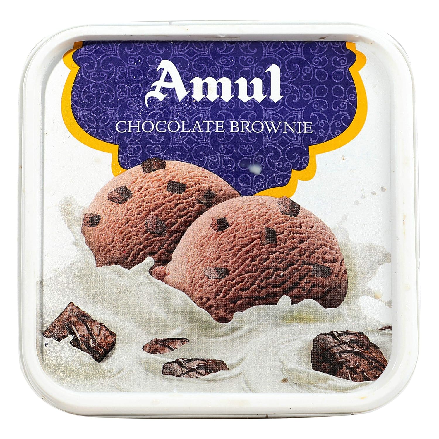 Amul Ice Cream, Chocolate Brownie, 1L Amazon.in Grocery & Gourmet Foods