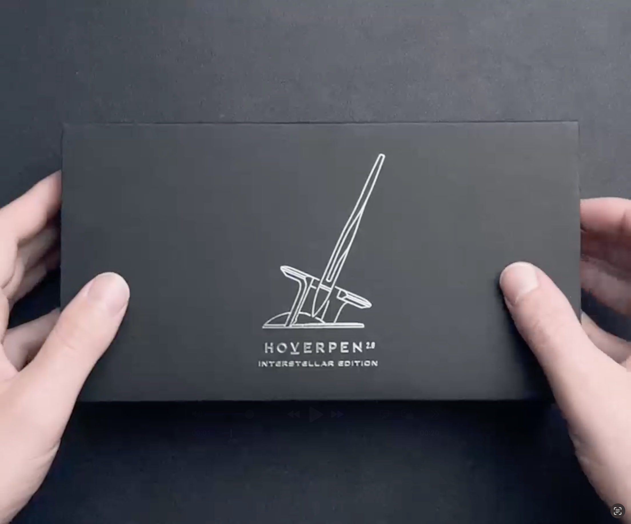 novium Hoverpen Interstellar – Space Black, caneta esferográfica