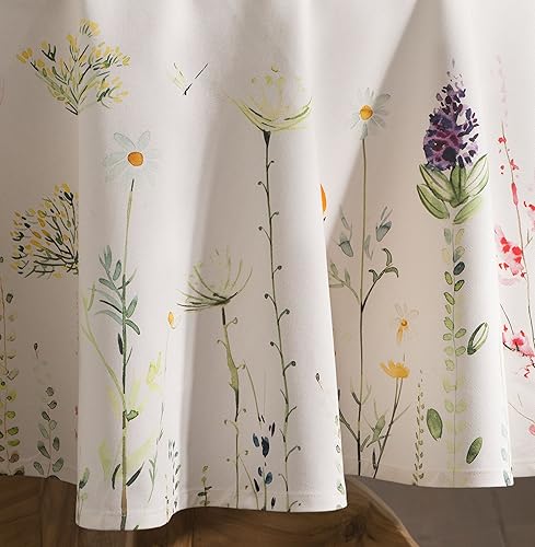 Miniatura 9 de Mantel Maison d' Hermine Faïence, 100 % de algodón, para cocina, comedor, decoración de mesa, fiestas, bodas, primavera y verano