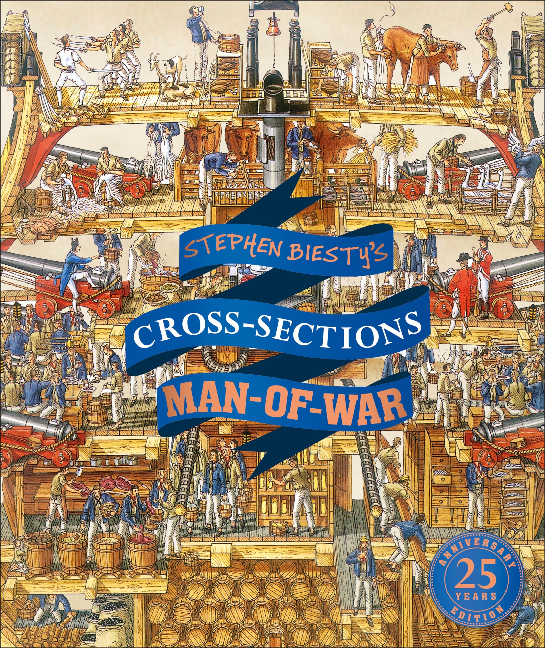 Stephen Biesty's Cross-Sections Man-of-War