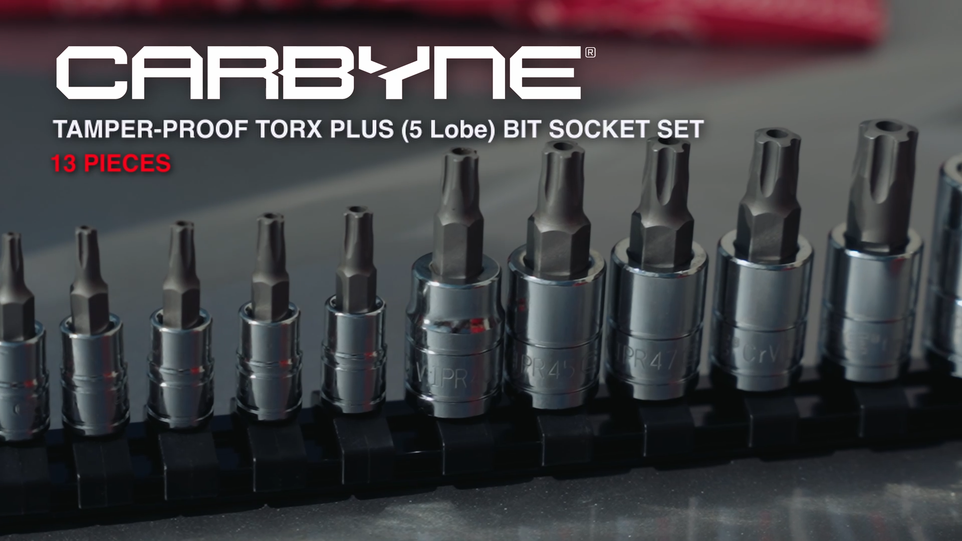 Juego De 58 Piezas US PRO De Puntas Torx Y Security Torx Con Estuche Metálico, Modelo 1362