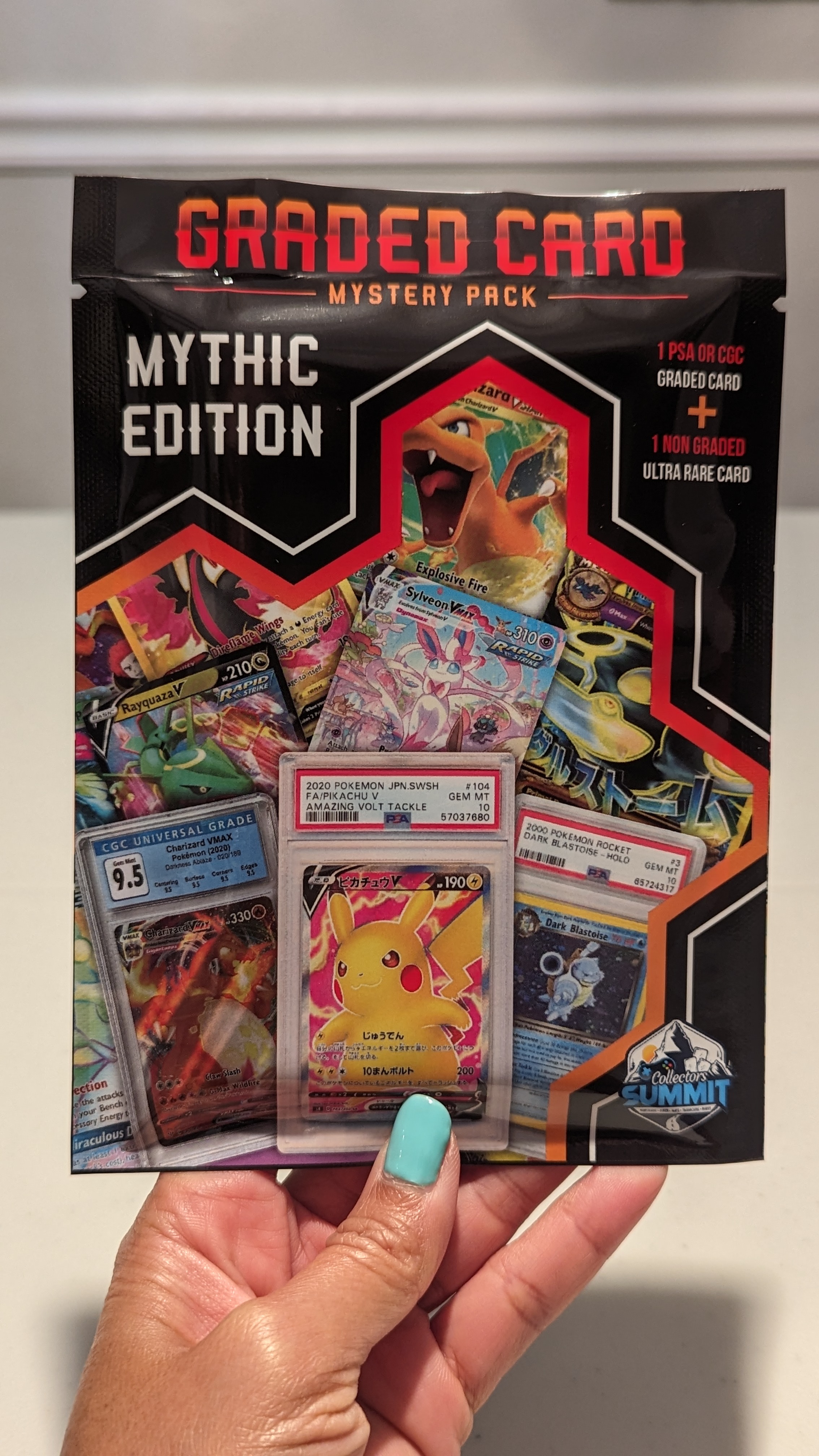mystery graded pokemon card Madness Mystery Box PSA10 Graded Card Pokémon