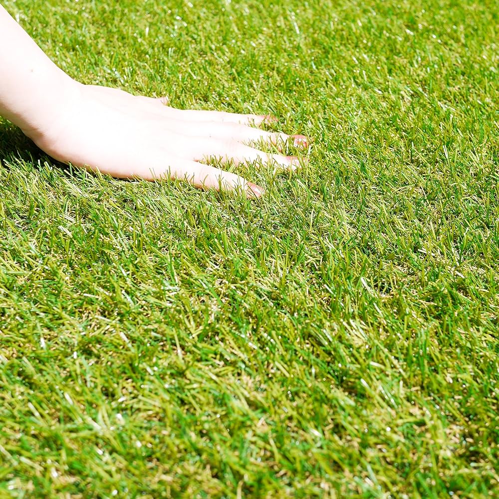 人工芝 ロール 1m×5m diy 芝生35mm 25本付 固定ピン付 人工芝 ロール 1m×5m 芝丈35mm ピン22本つき 4色立体感 透水穴