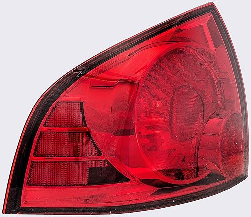 Miniatura 8 de Dorman 1611357 Conjunto de luz trasera lateral del pasajero compatible con modelos seleccionados de Nissan
