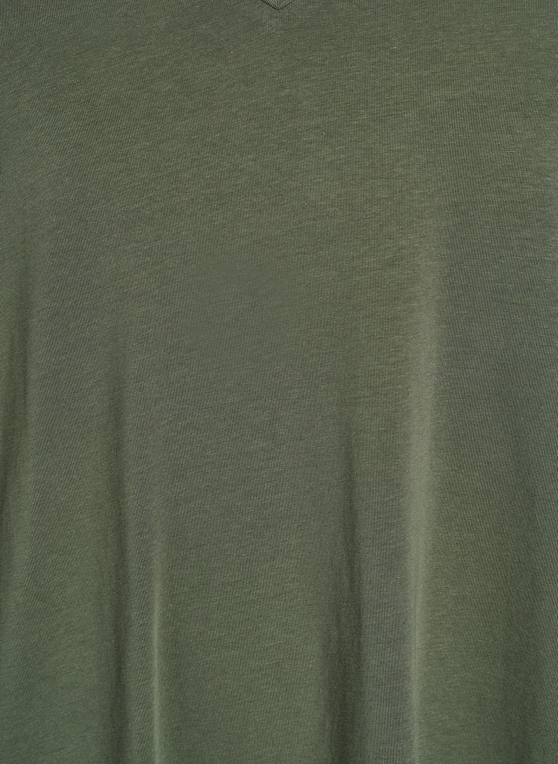 Zizzi Damen Große Größen Midikleid Kurzarm V-Ausschnitt Größe 42-60