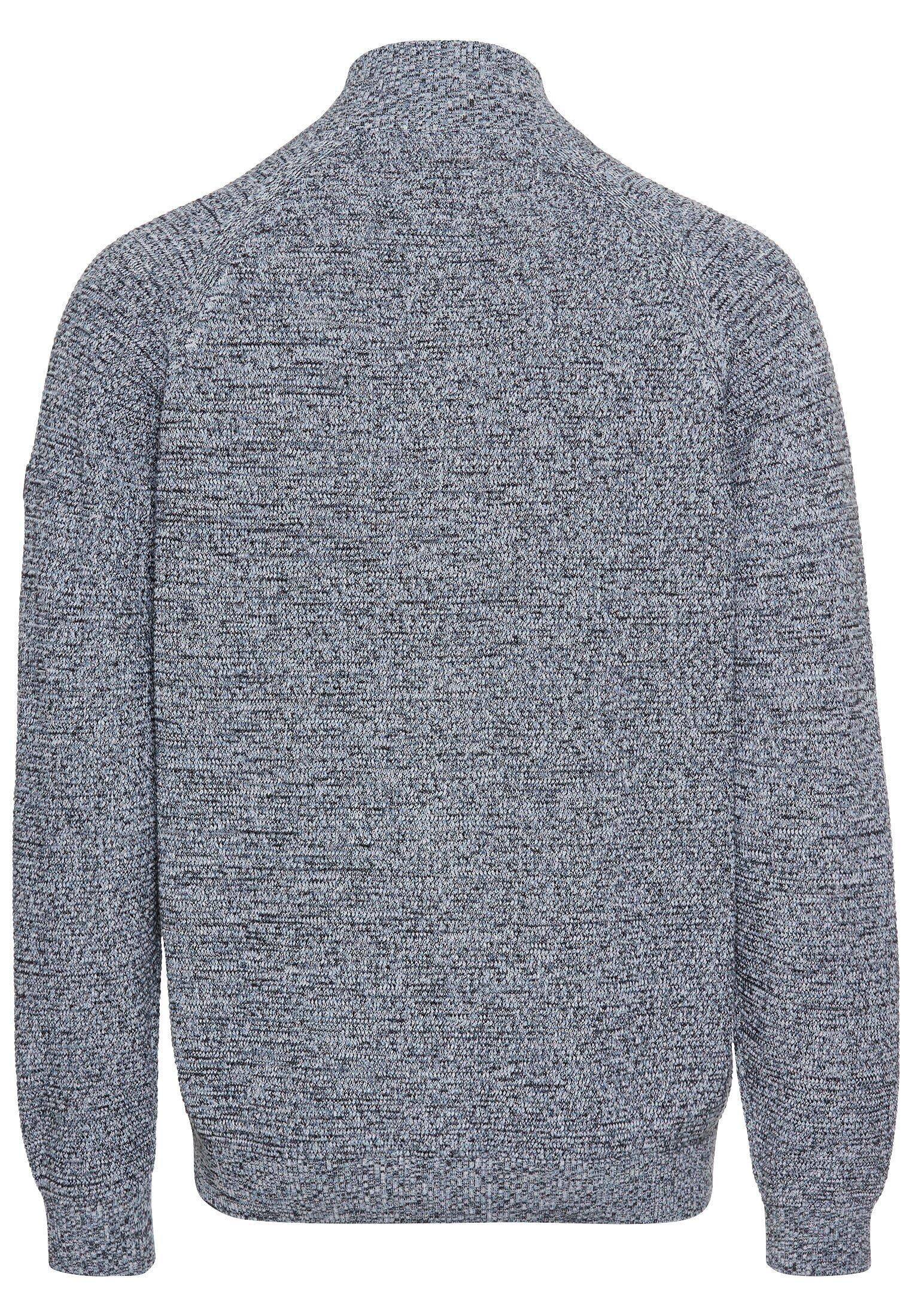 camel active Herren Strickjacke aus Baumwolle
