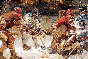Team USA Hockey Poster from the original painting - 1980 Olympics Miracle...