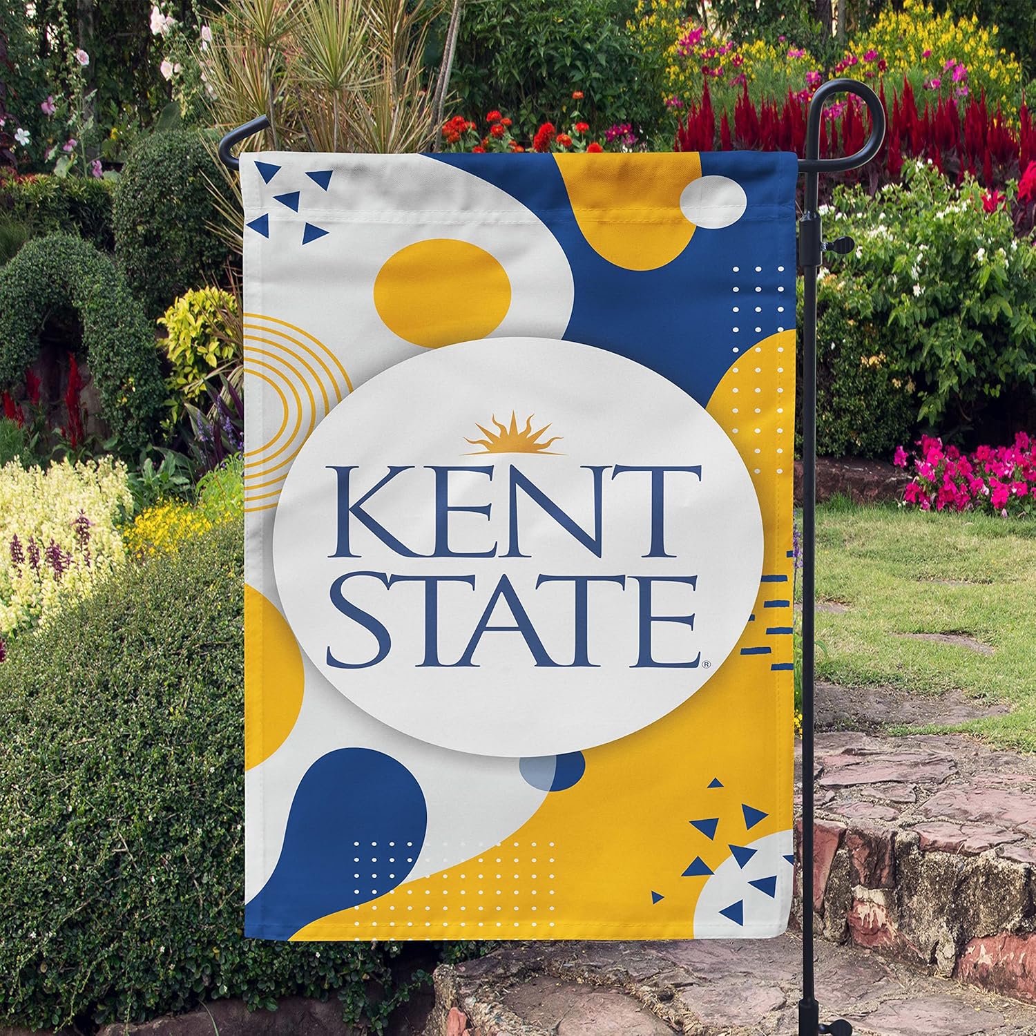 Kent State University Licensed Flag Garden Flag Banner Yard Decor Outdoor Decoration (Kent State University #10)