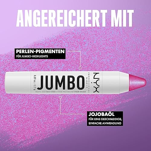 Miniatura 6 de NYX PROFESSIONAL MAKEUP, Lápiz resaltador facial multiusos Jumbo - Flan