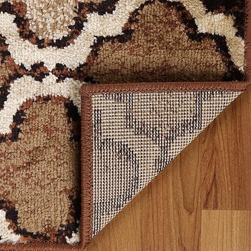 Miniatura 4 de Superior Alfombra de área pequeña para interiores, con respaldo de yute, perfecta para sala de estarcomedor, dormitorio, oficina, cocina, entrada,