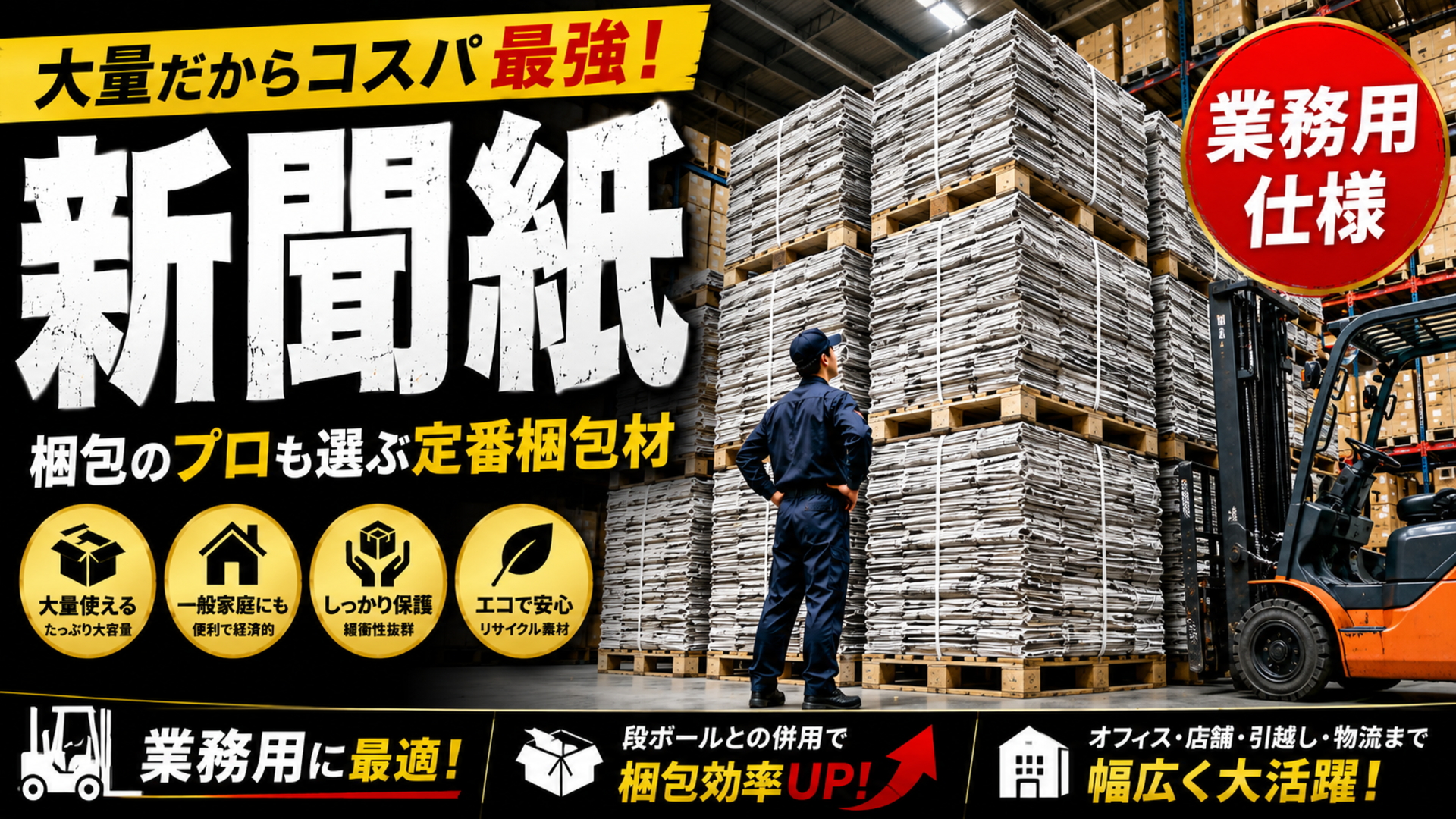 Amazon.co.jp: 【チラシ無予備紙】新聞紙 未使用・清潔｜梱包・緩衝材