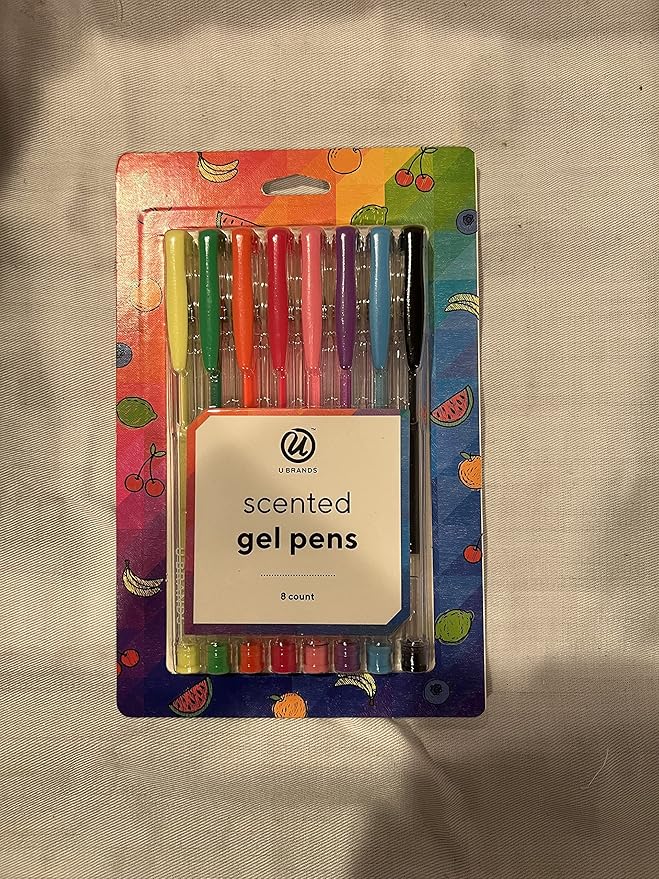 8ct Scented Gel Pens Ubrands Multicolor Office Products