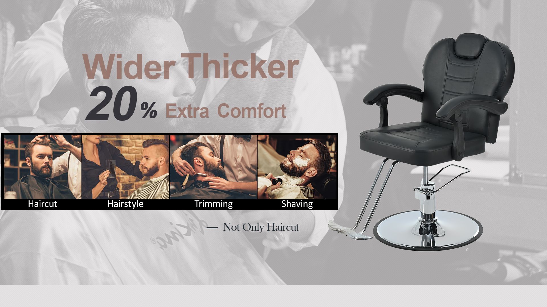 Amazon.com: Merax Hydraulic Recliner Barber Chair for Hair Salon