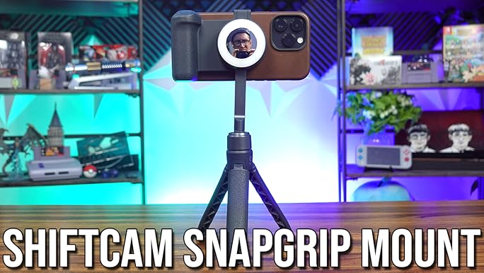 シフトカム スナップグリップ クリエイターキット Amazon.com: ShiftCam SnapGrip Creator Kit for Content