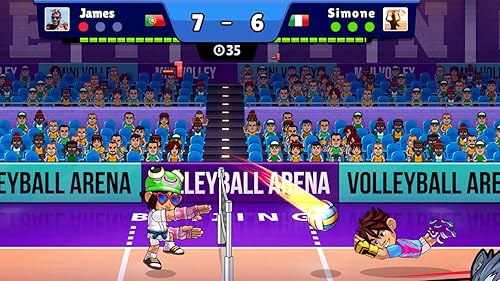 Volleyball Arena Spike Hard Game