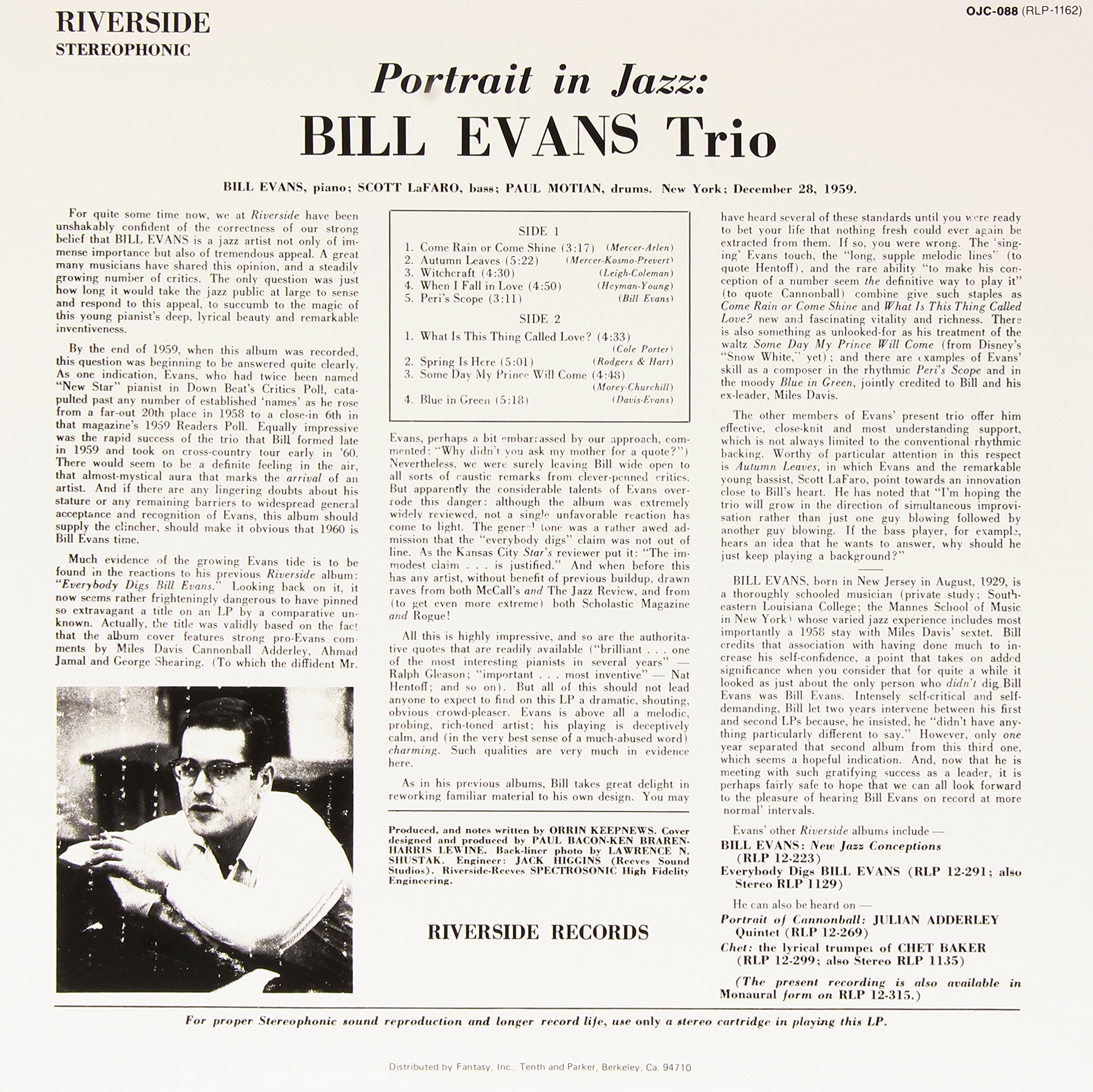 Portrait in Jazz
