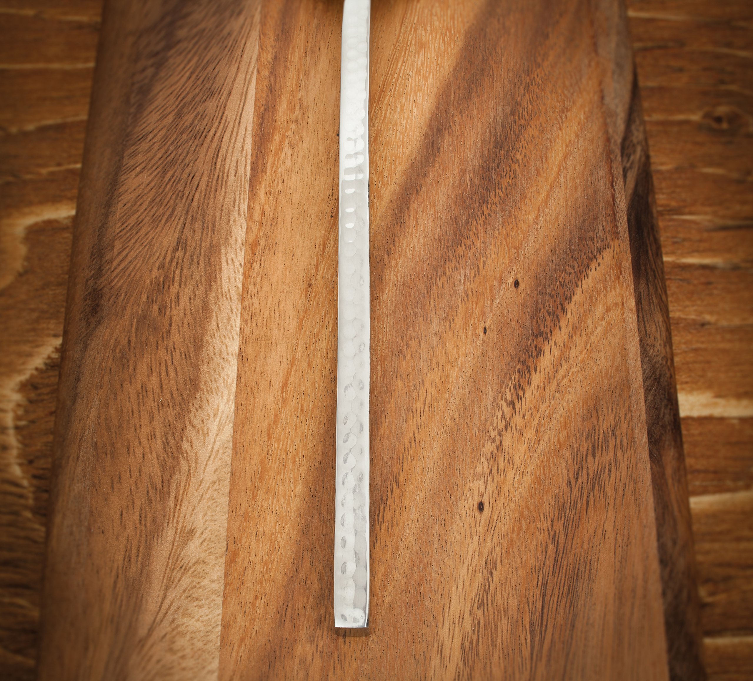 Abbott Collection Stainless Steel Hammered Small Spoon