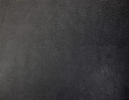 Miniatura 5 de VViViD Bycast65 - Tela de vinilo marino de piel sintética de grano superior negro mate (5 pies por 54 pulgadas)
