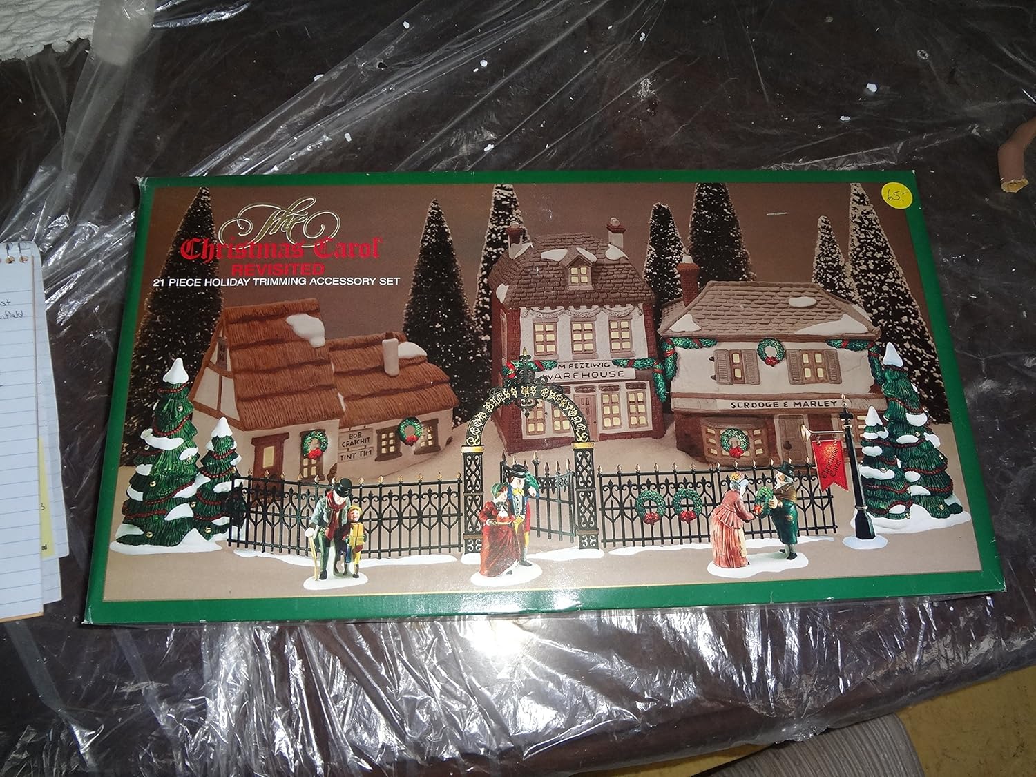 Department 56 Dickens Village The Christmas Carol Revisited 21 Piece Holiday Trimming Accessory Set 5831-9
