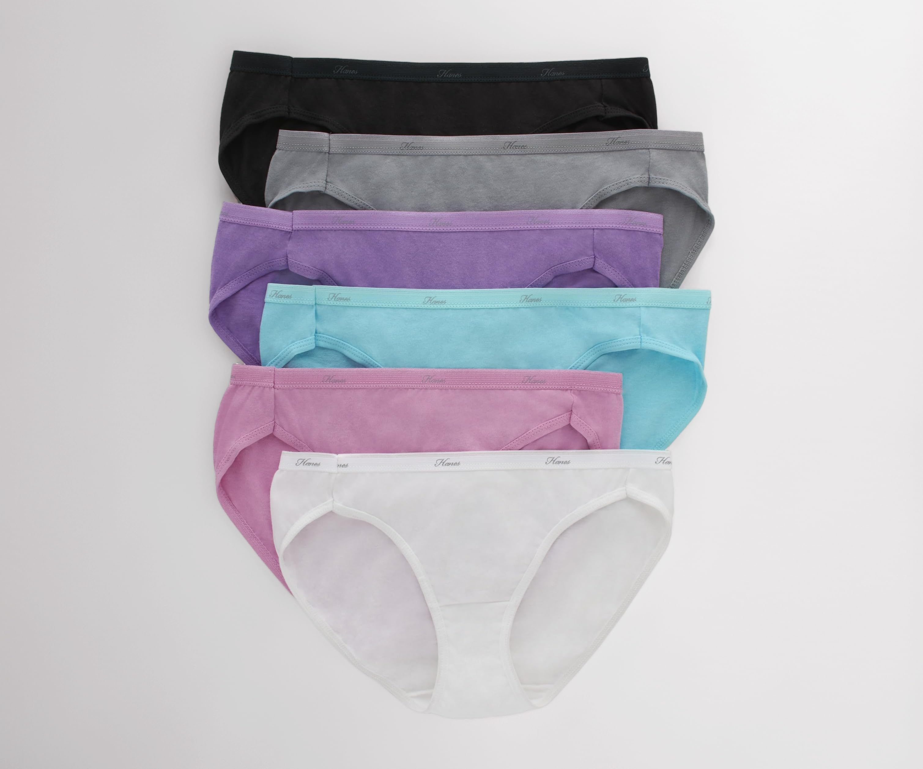 Women's 100% Cotton Bikini Underwear Ladies Panties