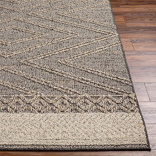 Miniatura 9 de Artistic Weavers Sarasota - Alfombra bohemia para exteriores 5 x 7 pies mezclilla