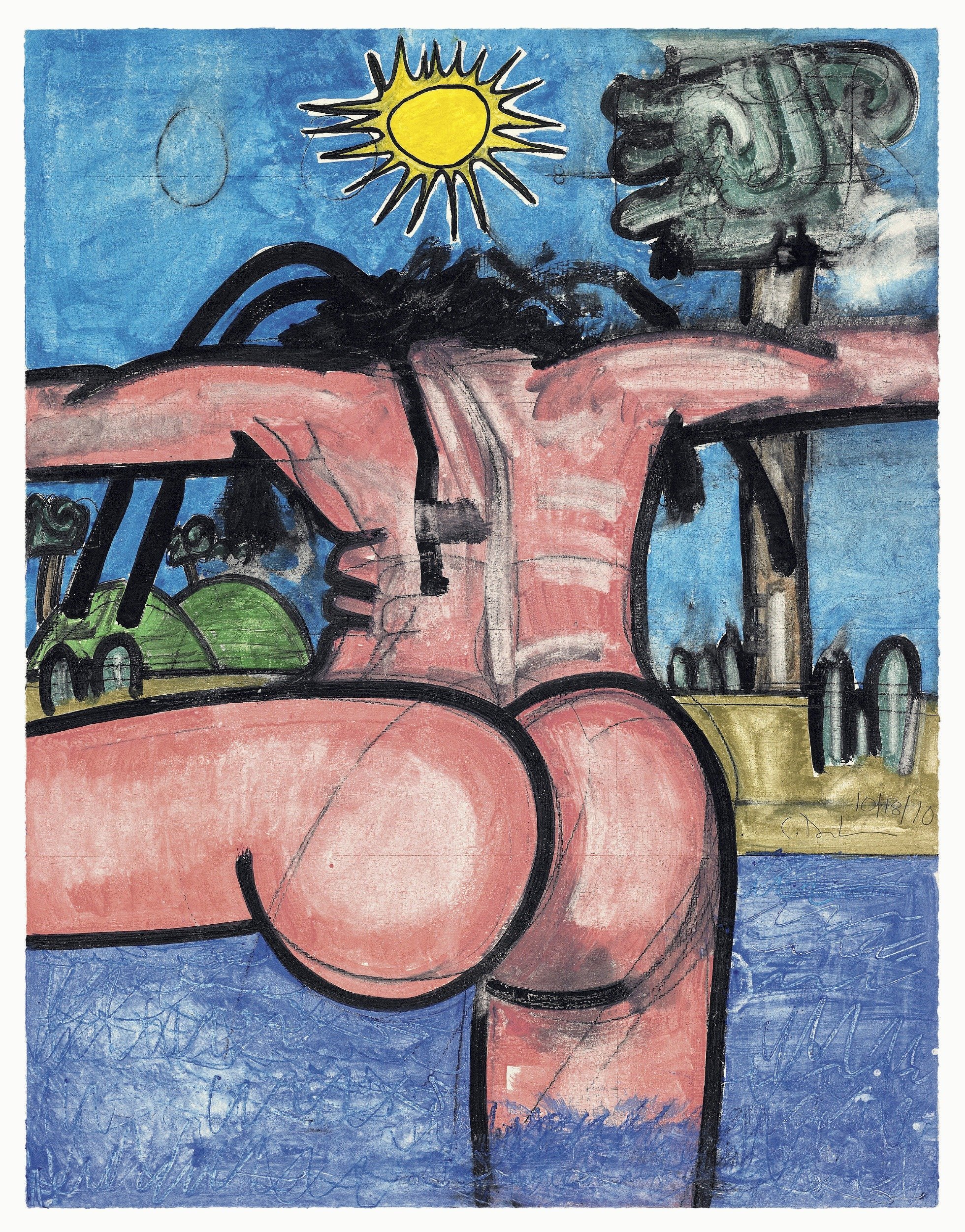 Carroll Dunham: Monotypes 2005-2015