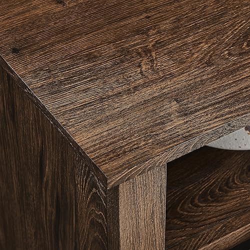 Miniatura 9 de KUIKUI Soporte de TV con chimenea eléctrica para televisores de hasta 70 pulgadas, silla de 60 pulgadas, estufas de chimenea eléctrica, consola de