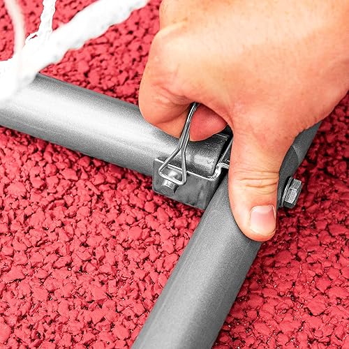 Miniatura 7 de FORZA Goales de balonmano de competición Alu80  Tamaño de la normativa IHF de 9.8ft x 6.6ft Deportes mundiales netos