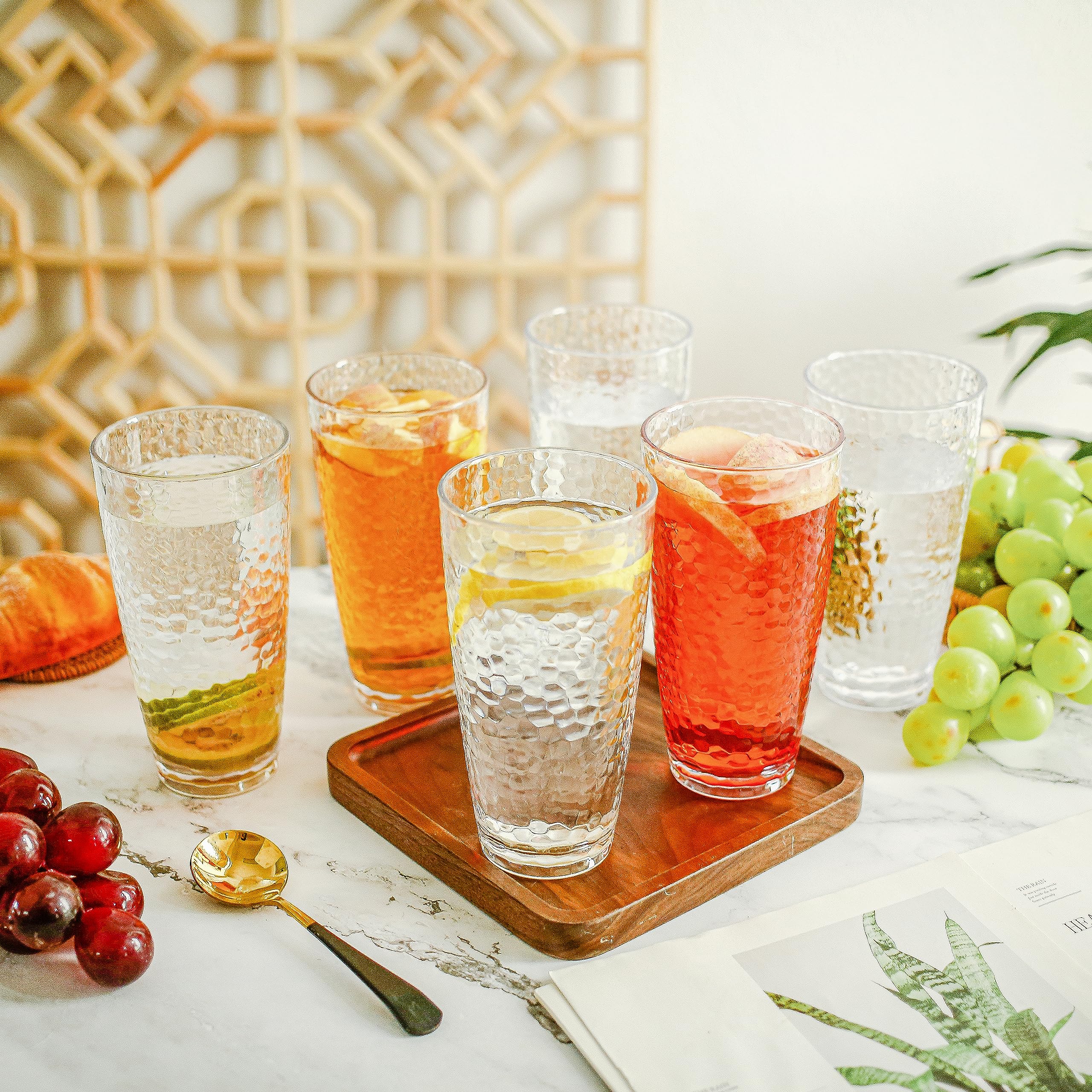 Vasos Plastico Globo Cóctel 8 Vasos De Plástico Tipo Globo Para Ginebra O Cóctel - Transparentes, Ideales Para Fiestas, Picnics O Barbacoas Pack 8 Copas Globo Transparentes Yöl