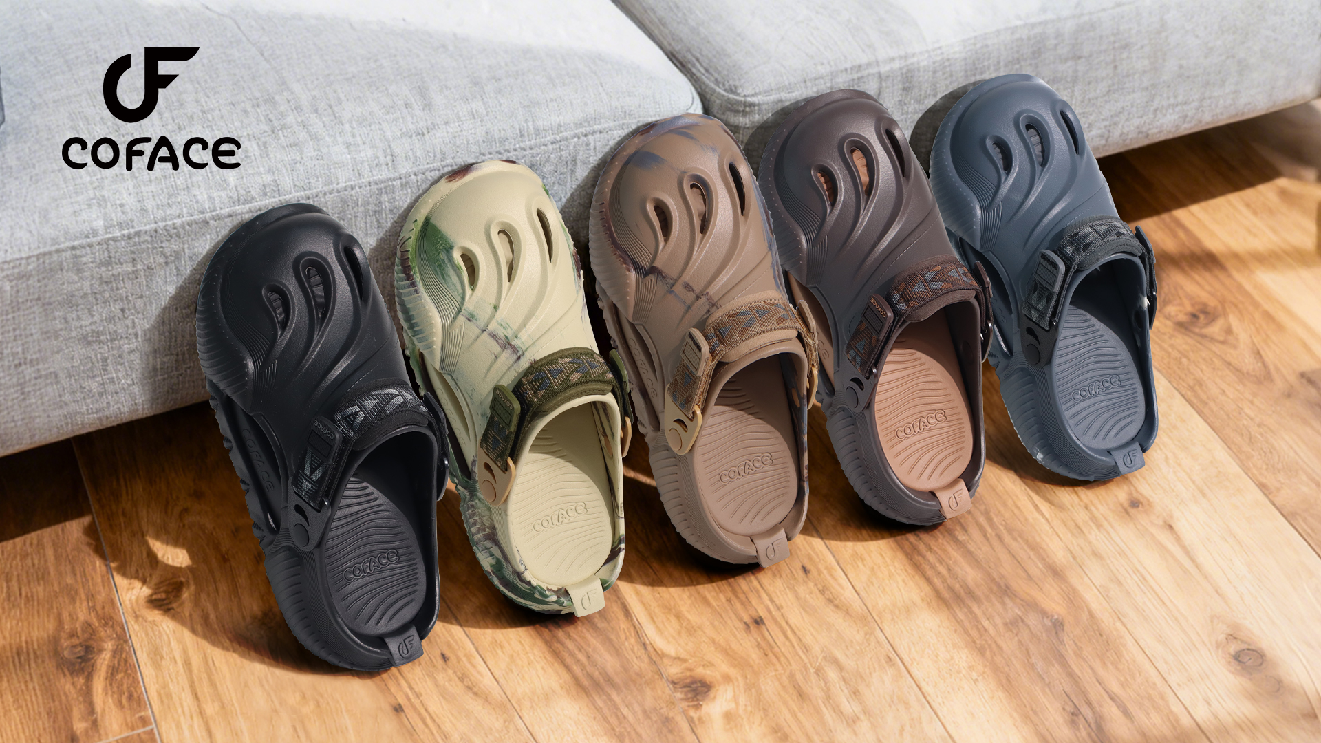 Amazon.com | COFACE Mens Recovery Clogs Comfortable Walking