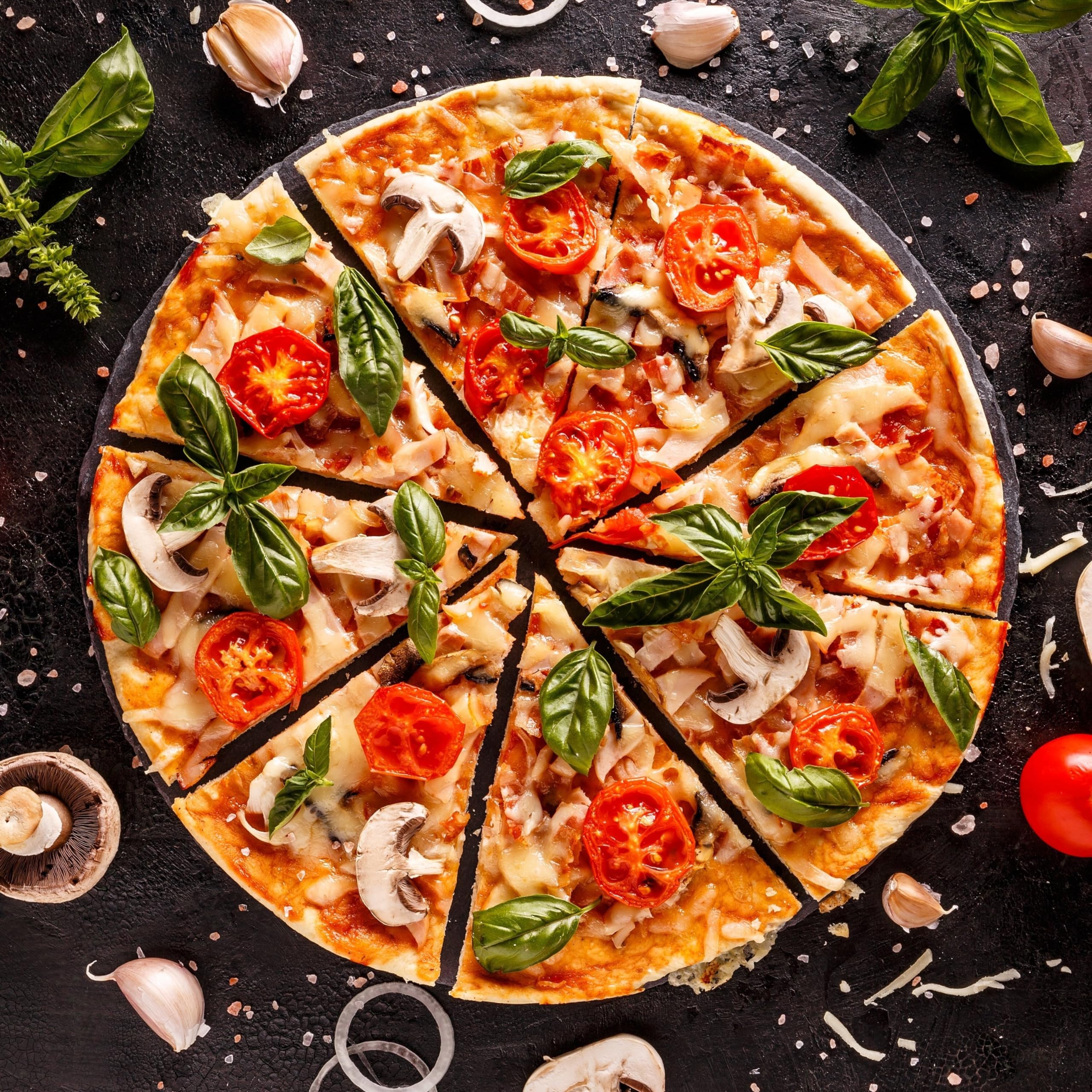 Baker's Secret Antihaft-Pizza-Pfanne für den Ofen, 35.6 cm, aluminierter Stahl, Antihaftbeschichtung für einfaches Herausnehmen, spülmaschinenfestes Backzubehör – hervorragende Kollektion