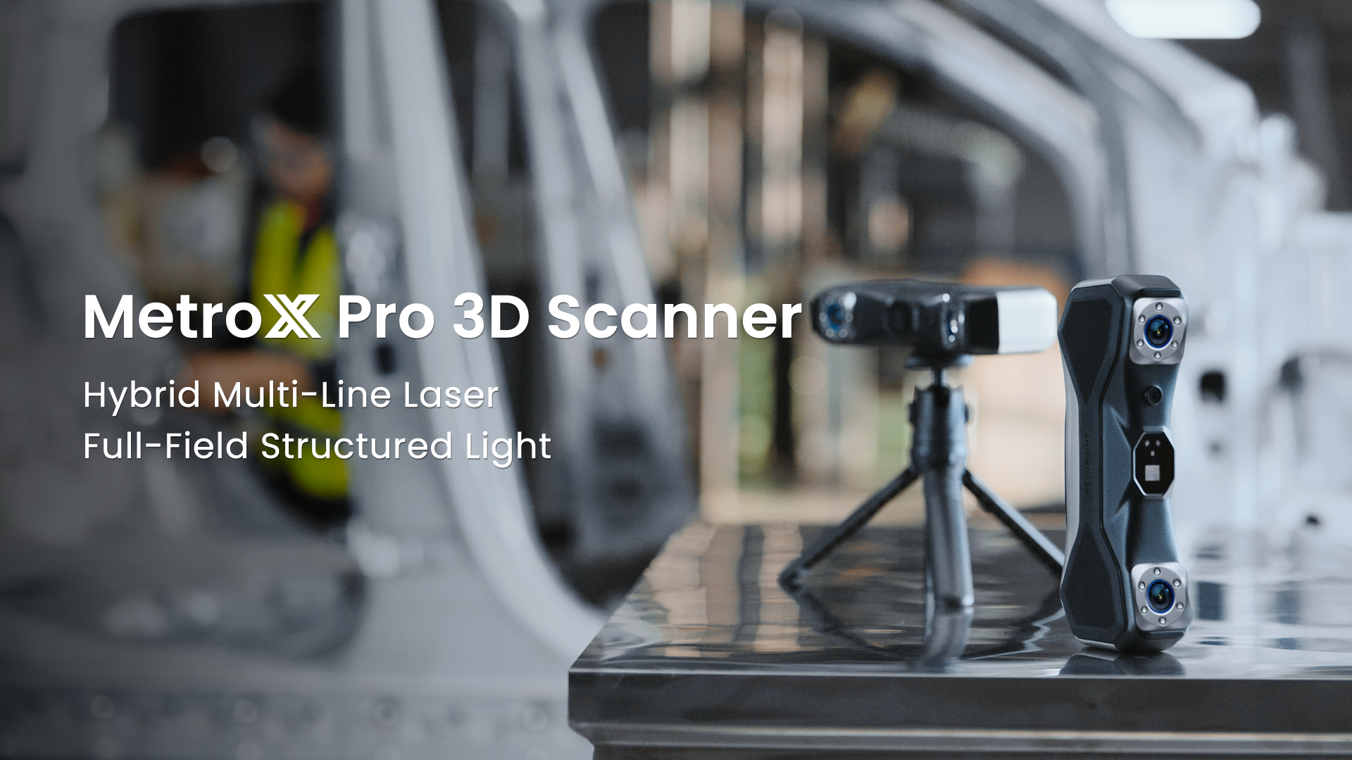 Revopoint MetroX Pro 3D Scanner for 3D Printing, Industrial-Grade