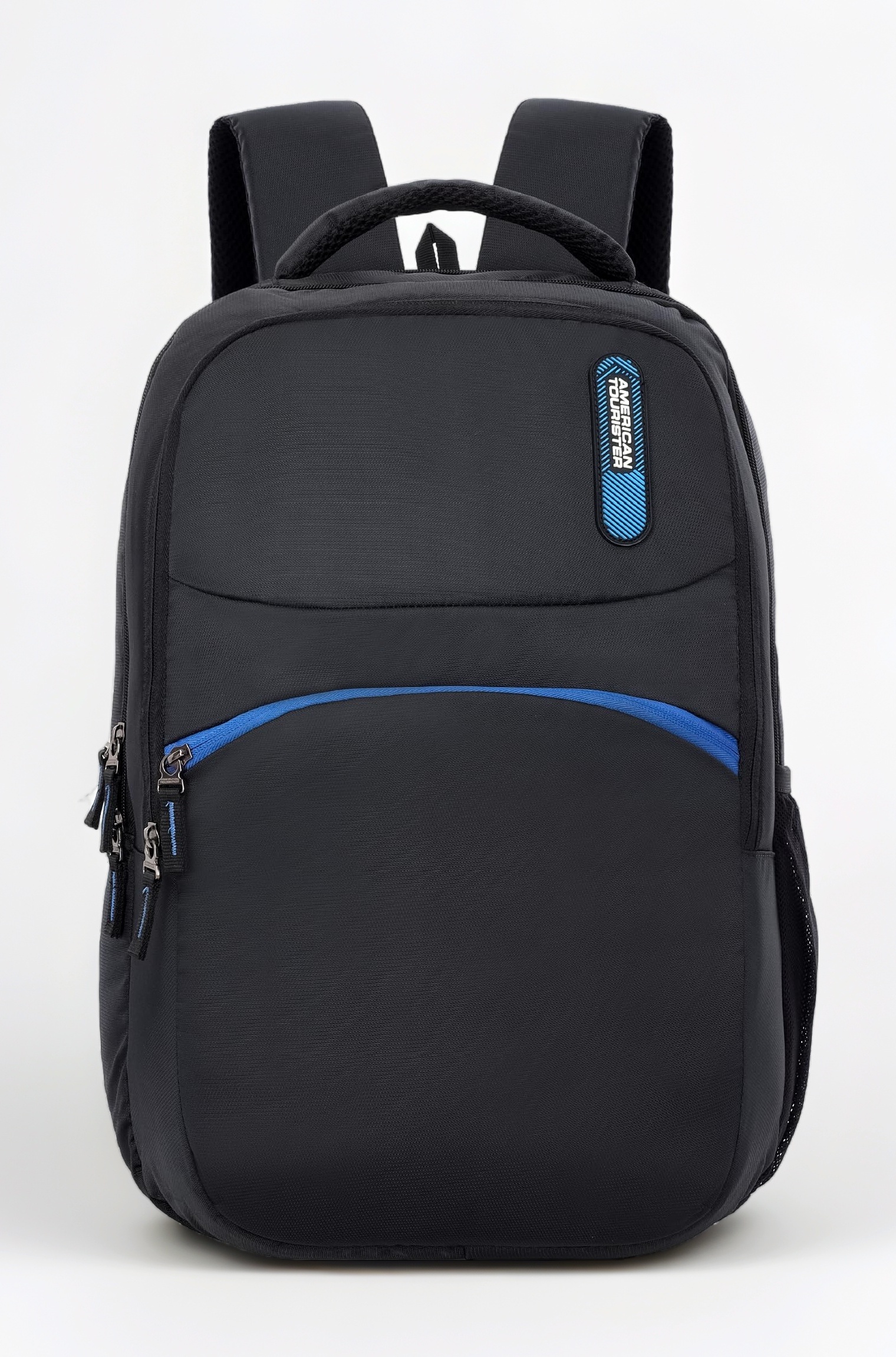 Dolph+ 02 Laptop Backpack, 33L & 17" Inch Laptop Compartment, front organiser, bottle holder Backpack Bag For Man And Women, Black