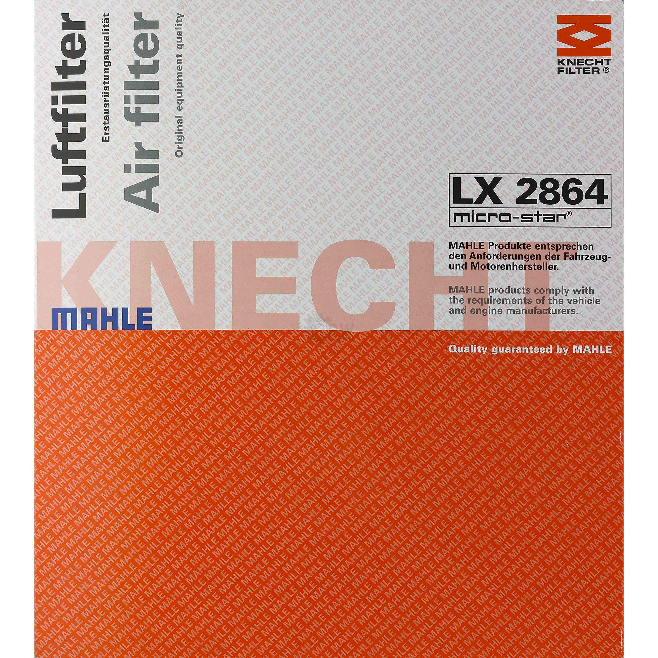 MAHLE - Juego de inspección de filtro de cabina, filtro de combustible, filtro de aire, filtro de aceite