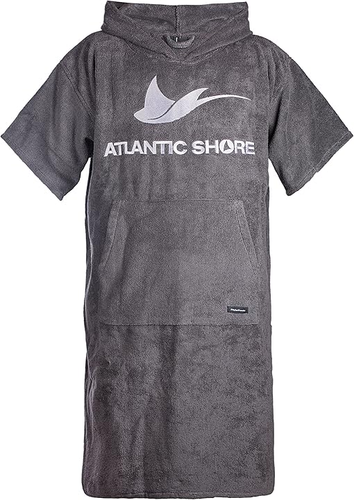 Accappatoio/cotone di alta qualità che agevola il cambiarsi di abbigliamento-  surf poncho (unisex) * Hucbdjt