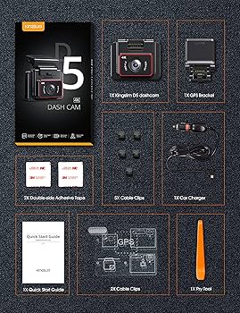 (新品・未開封) KINGSLIM D5 4Kドライブレコーダー 新品・未開封) KINGSLIM D5 4Kドライブレコーダー Amazon.com