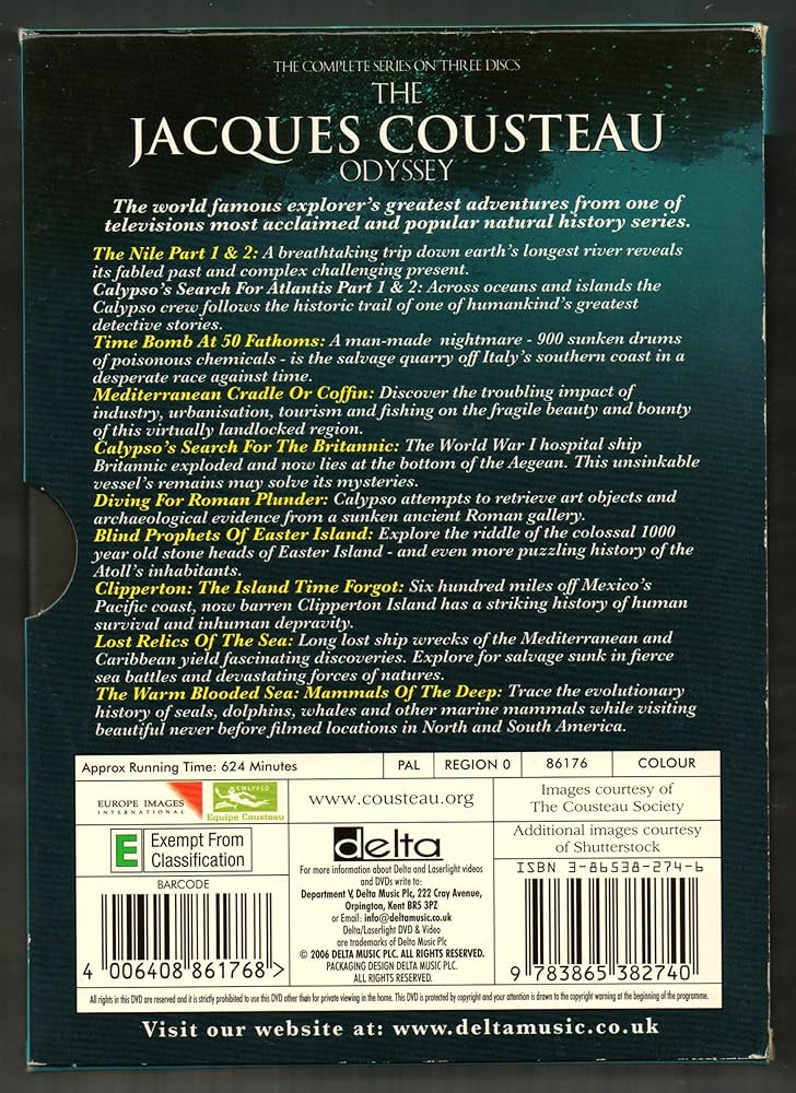 Amazon.it | Jacques Cousteau Odyssey, The - Complete Series